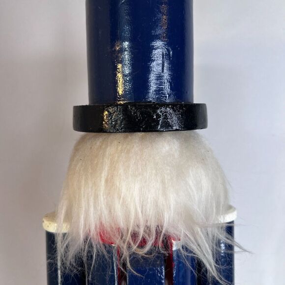 Nutcracker Doll Decorative Christmas Holiday Wooden Figurine Toy Soldier 19.5" - Picture 4 of 16